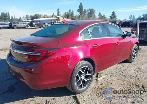 2017 Buick Regal Turbo Sport Touring из США, поврежденный, VIN 2G4GL5EX9H9145270